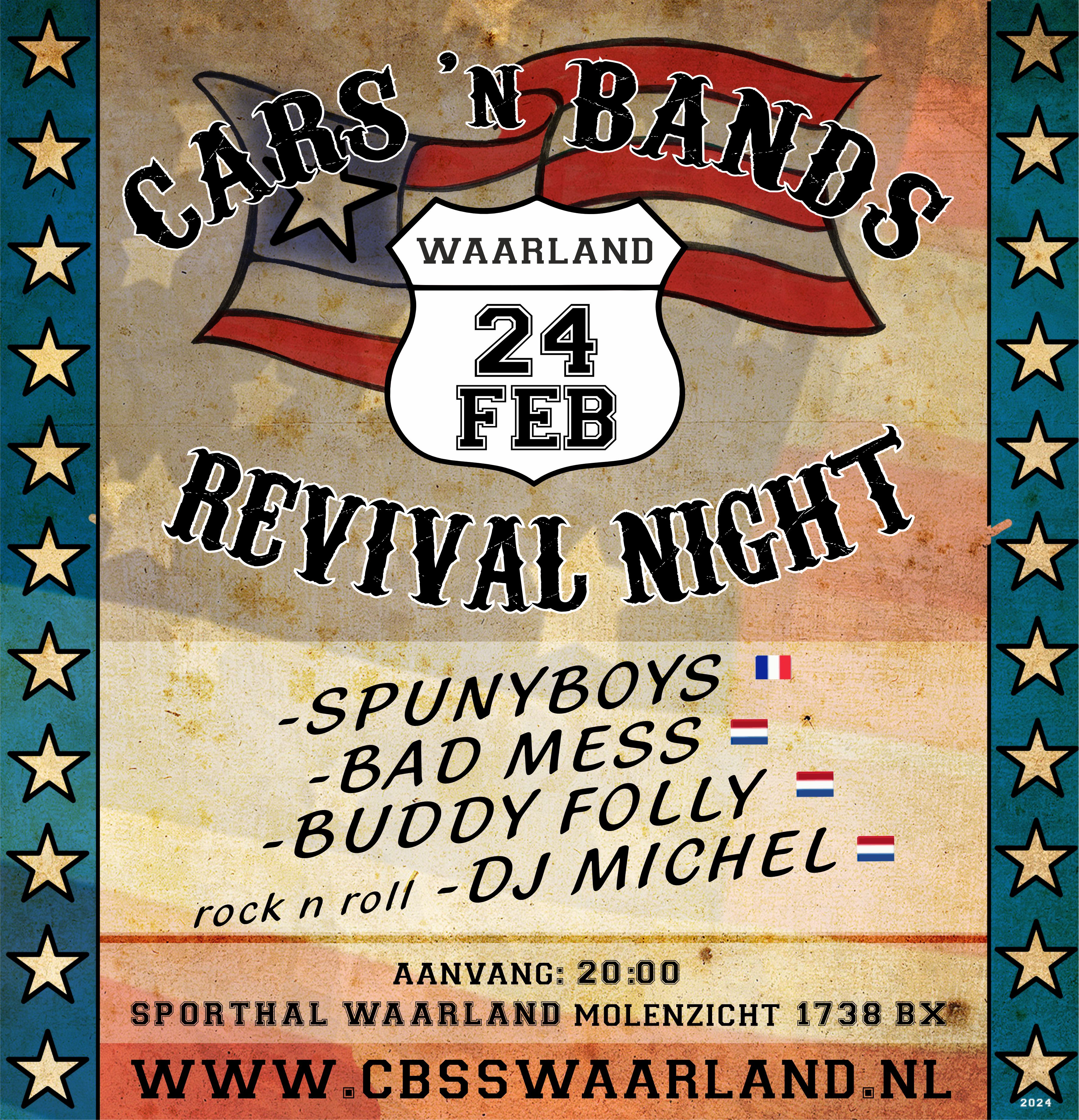 Cars n bands revival night Waarland